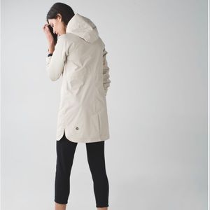 Lululemon Long Rain Jacket